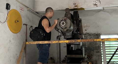 金海大厦-电梯维保篇